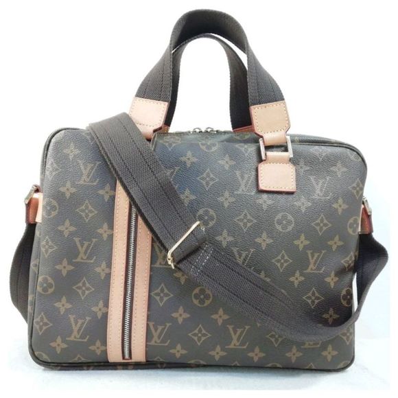 Louis Vuitton Sac Bosphore Brown Monogram 2way Shoulder Bag Handbag - Picture 1 of 6